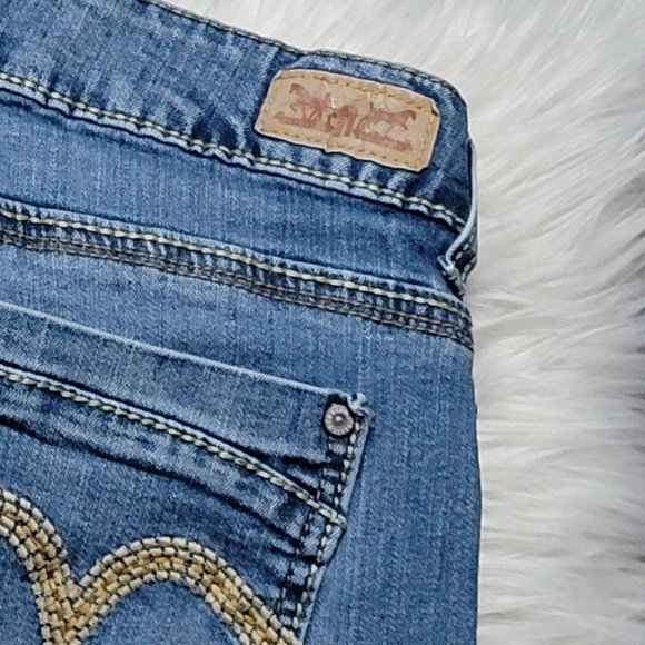 Levi's 529 Curvy Skinny Leg Size 16 Mom Jeans - Picture 8 of 16